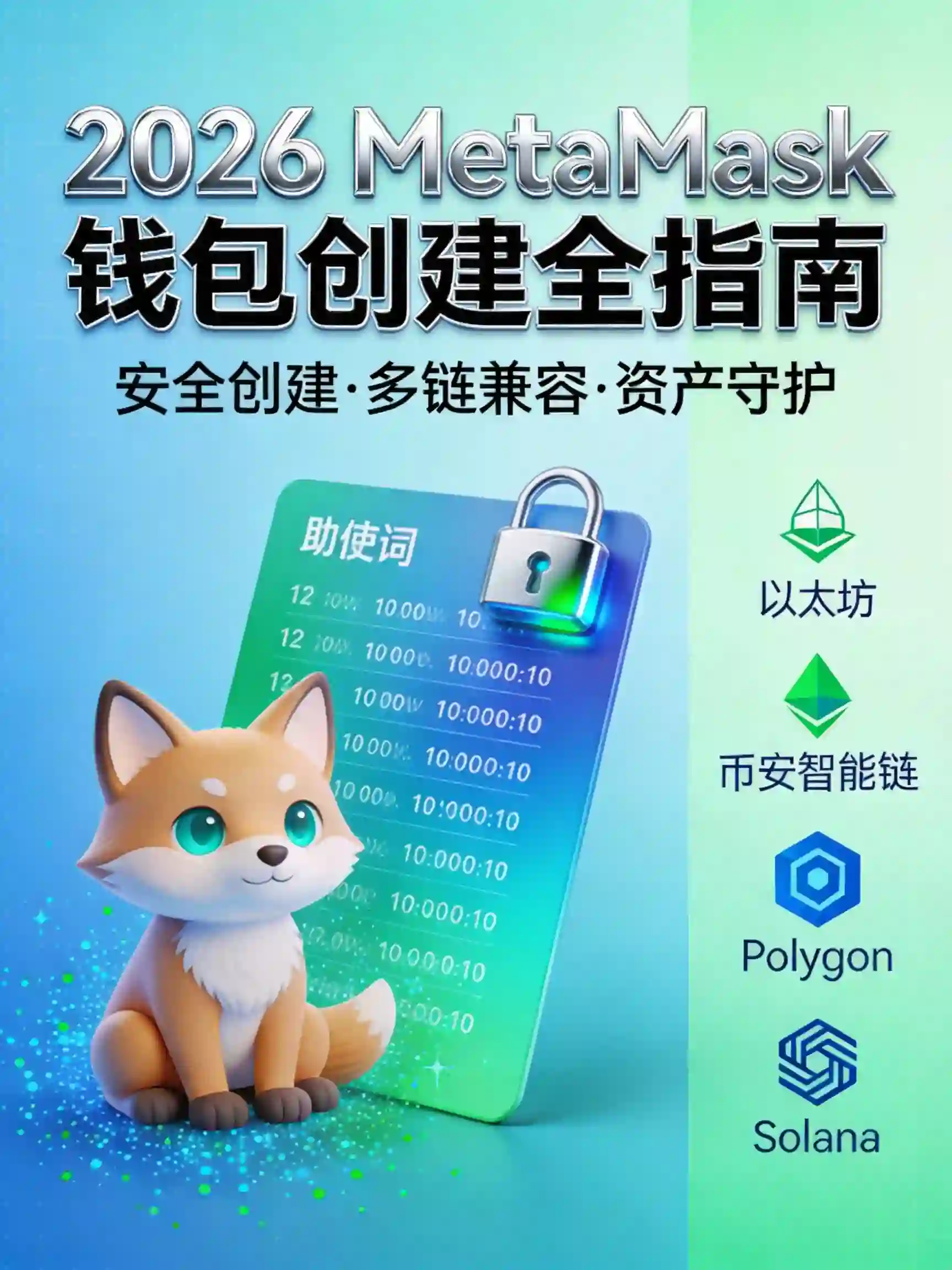 MetaMask钱包创建教程：2026最新版手把手教学